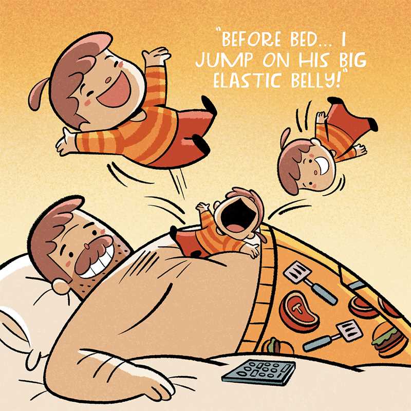 Growing up with Dad by David Calcano