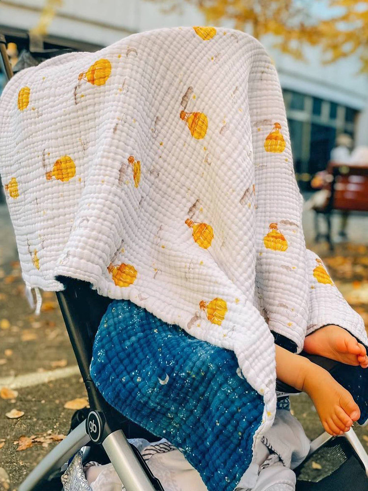 4-Layer All Season Reversible Blanket: Organic Cotton