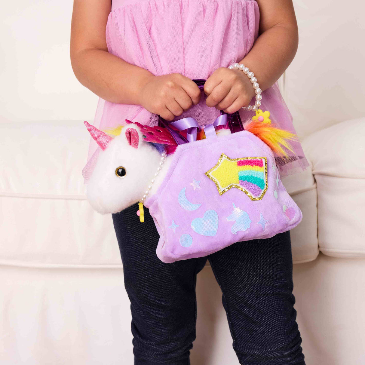 Decorate a Glitzy Unicorn DIY Craft Kit for Kids