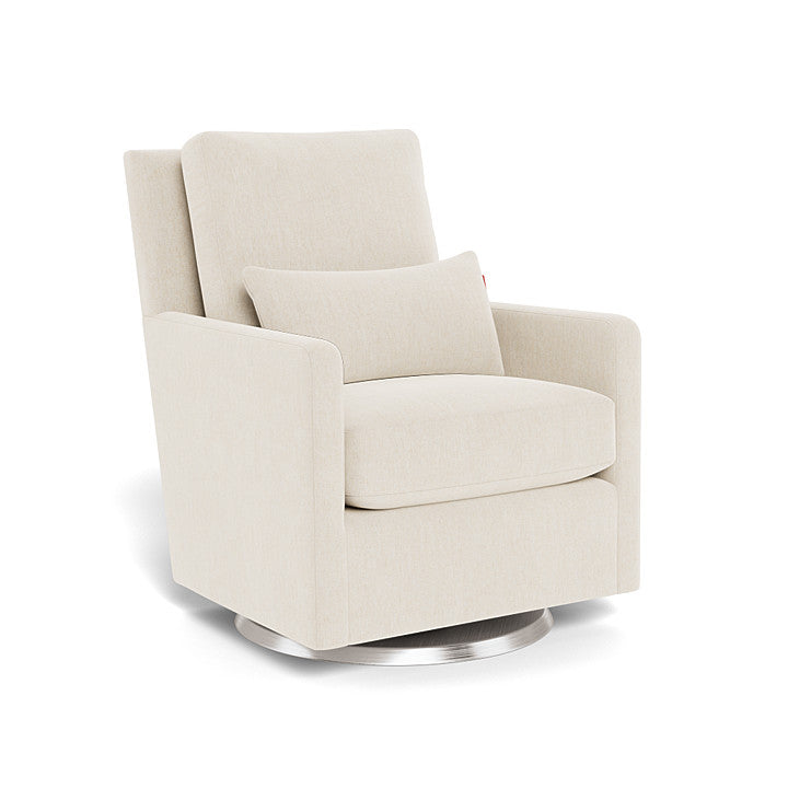 Brushed Silver Swivel