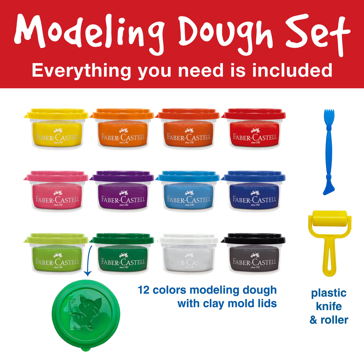 Little Creatives SuperSoft Modeling Dough Set of 12
