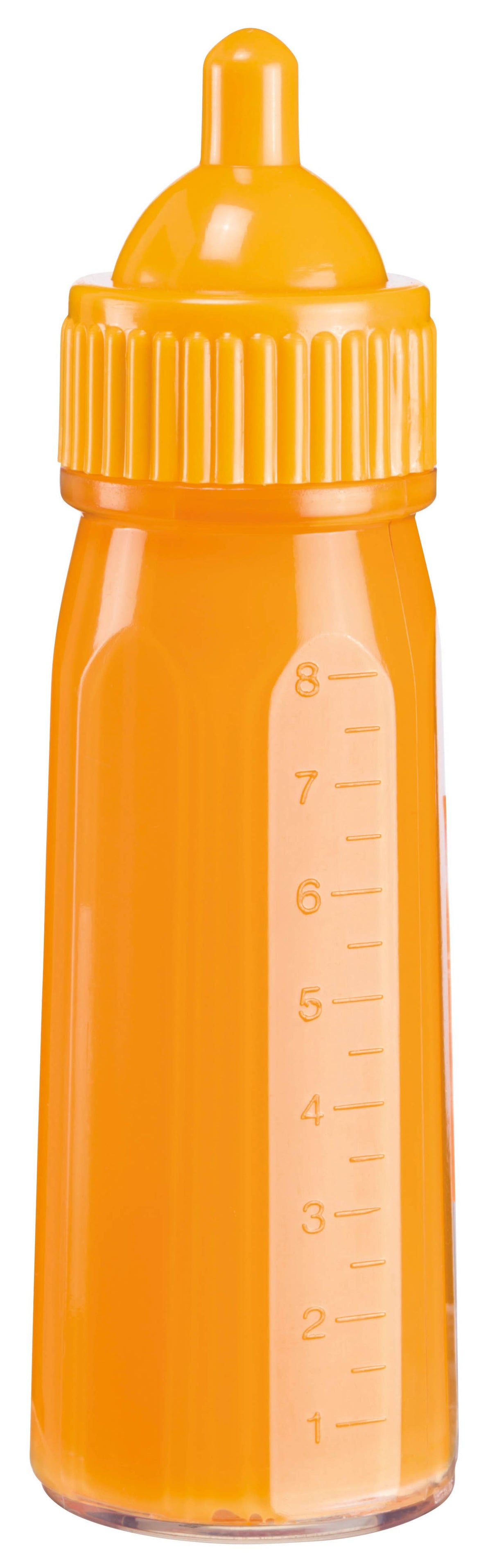 My Sweet Baby Large Magic Bottle, 4.75", Milk & Orange Juice