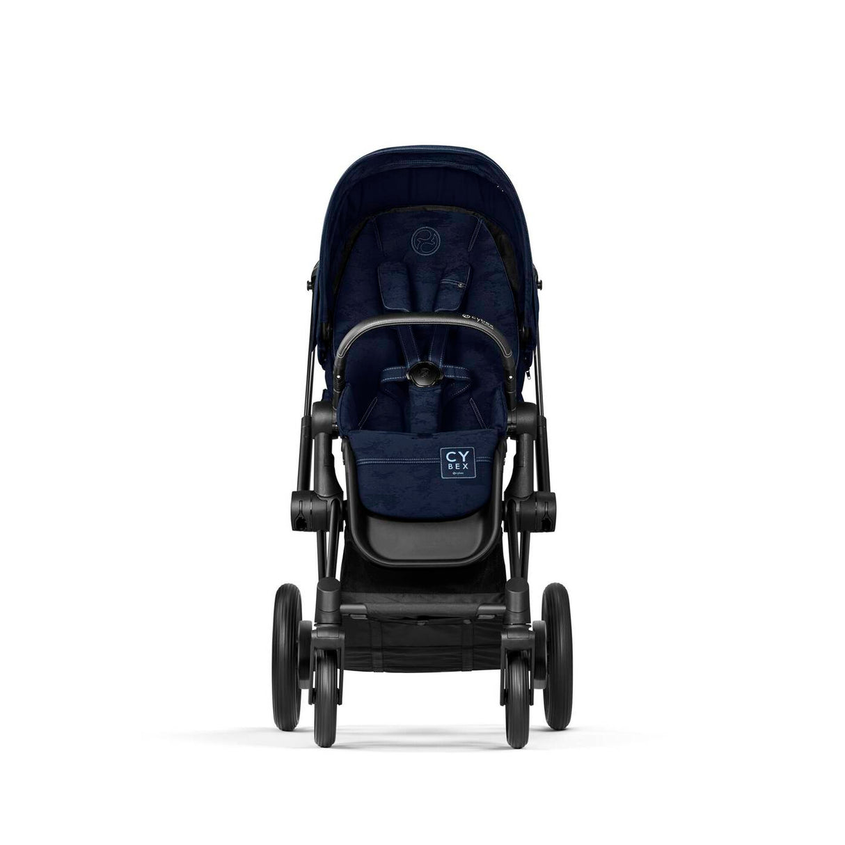 E-Priam Stroller Rebellious Luxury Denim Blue (Frame + Seat Pack)