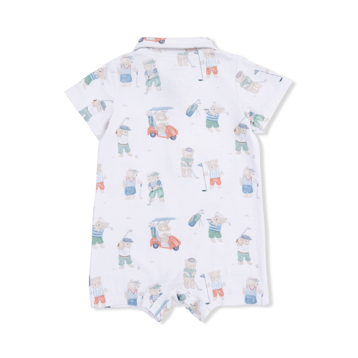 Golfing Teddy Bears - Polo Shortie