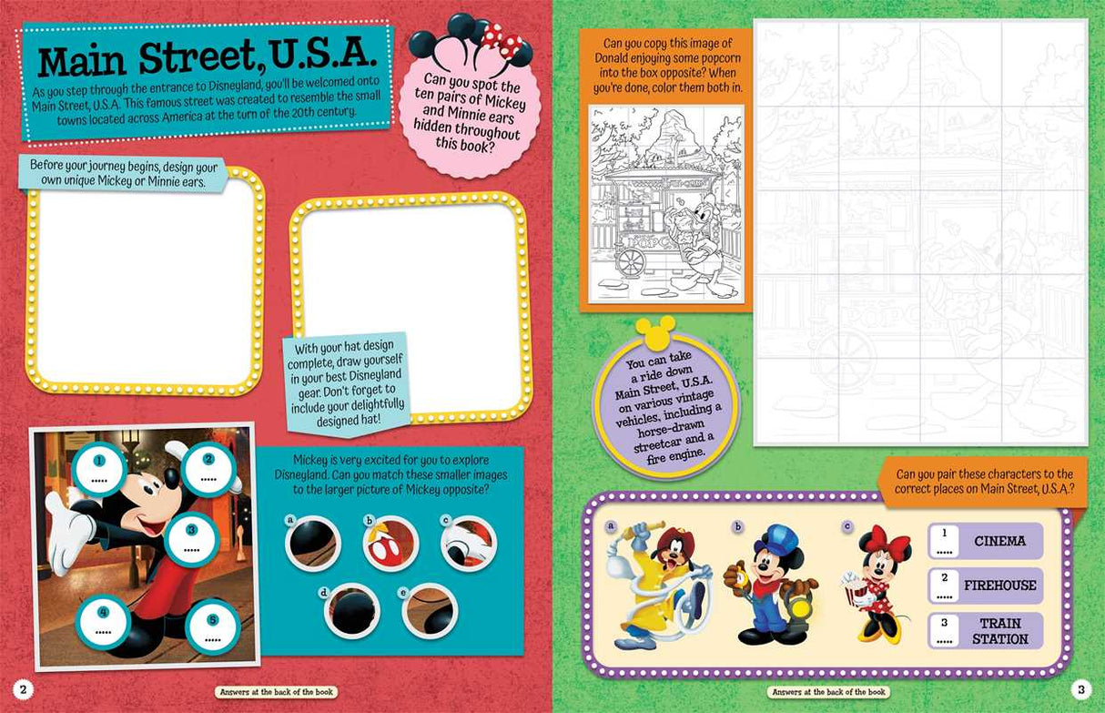 Disneyland Parks Sticker and Activity Book by IglooBooks