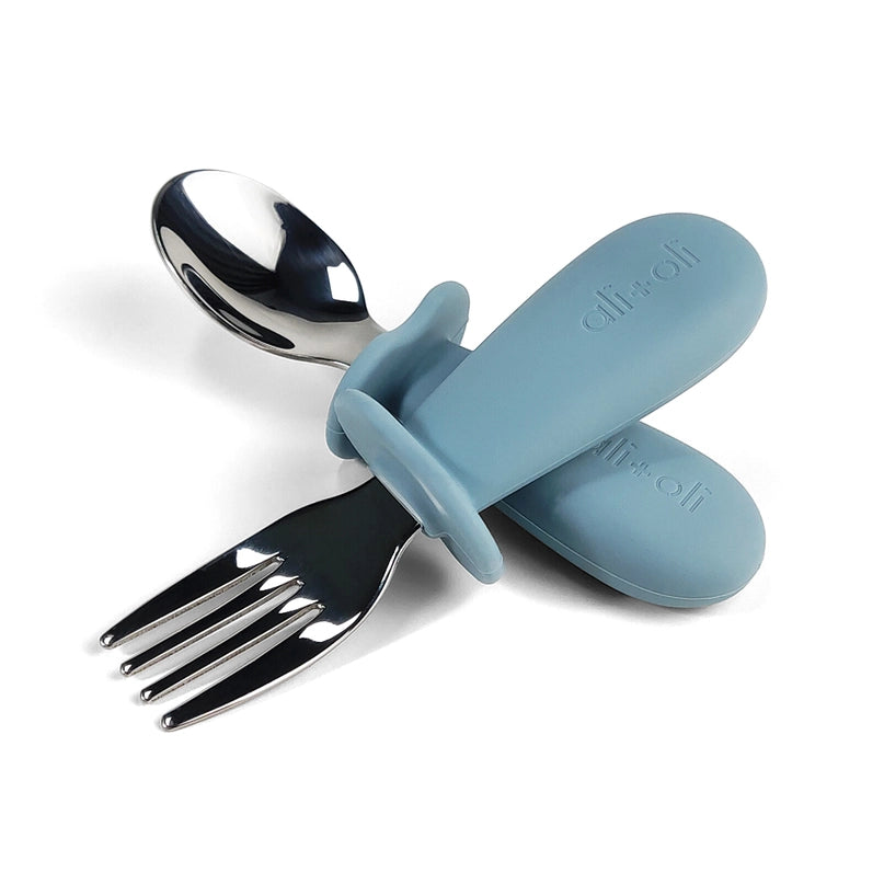 Ali+Oli Spoon & Fork Learning Set for Toddlers-6m+