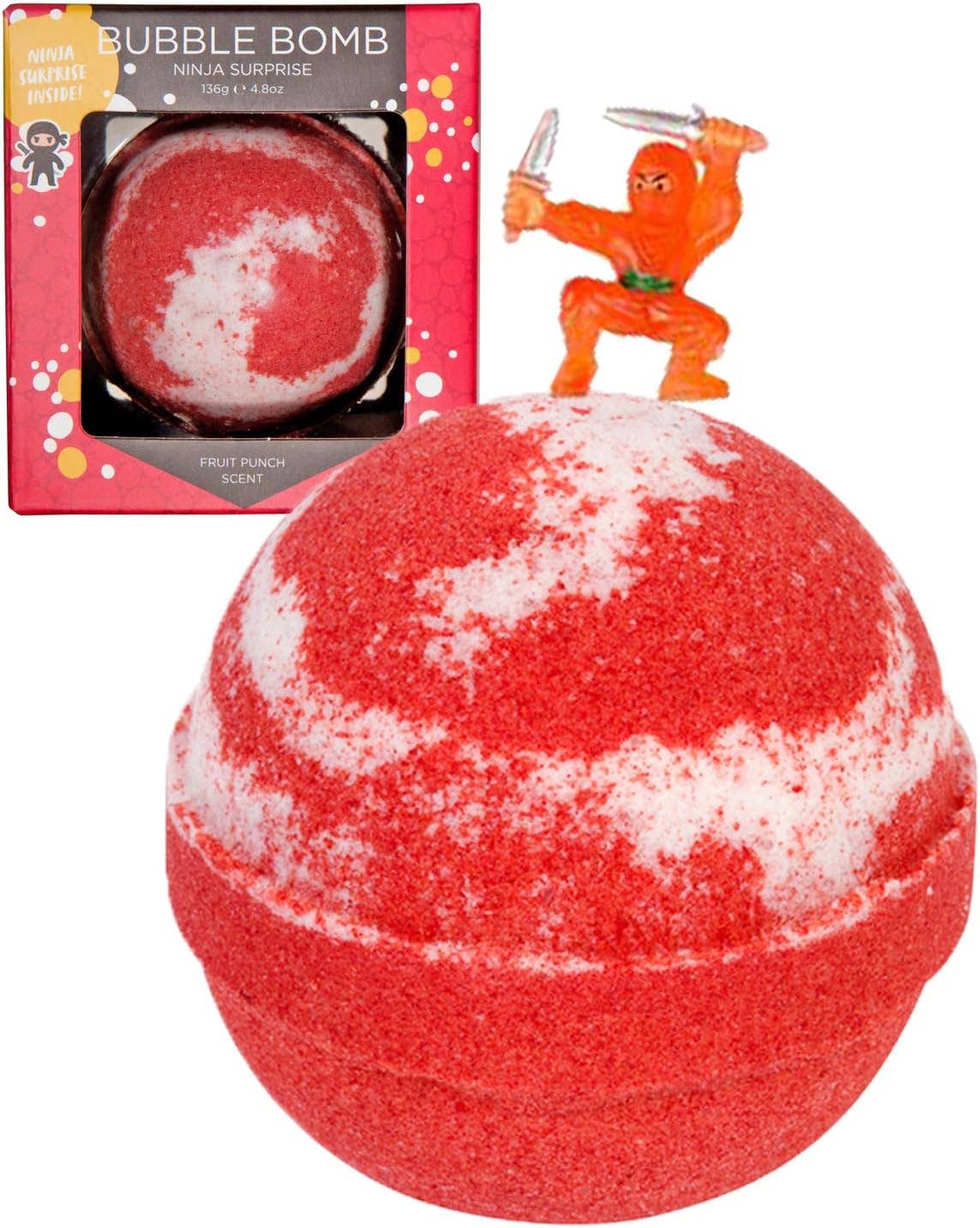 1 Pack Ninja Bath Bombs for Kids with Toy Surprises