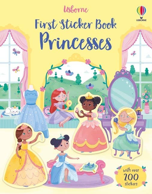 First Sticker Book Princesses : Usborne