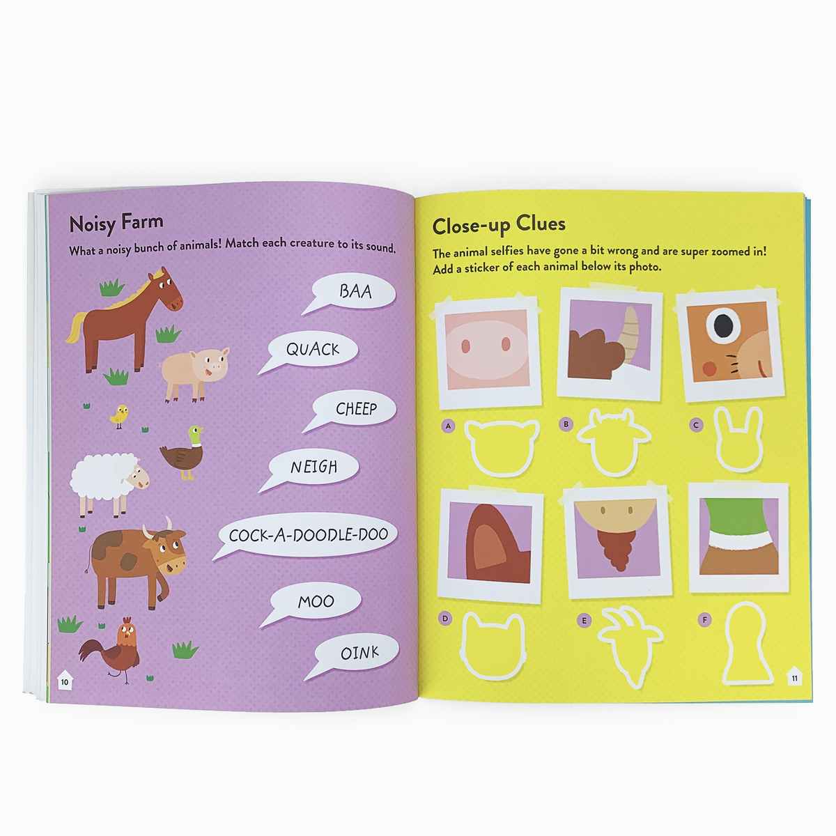 Farmyard Friends Carry-Along Crayons and Book