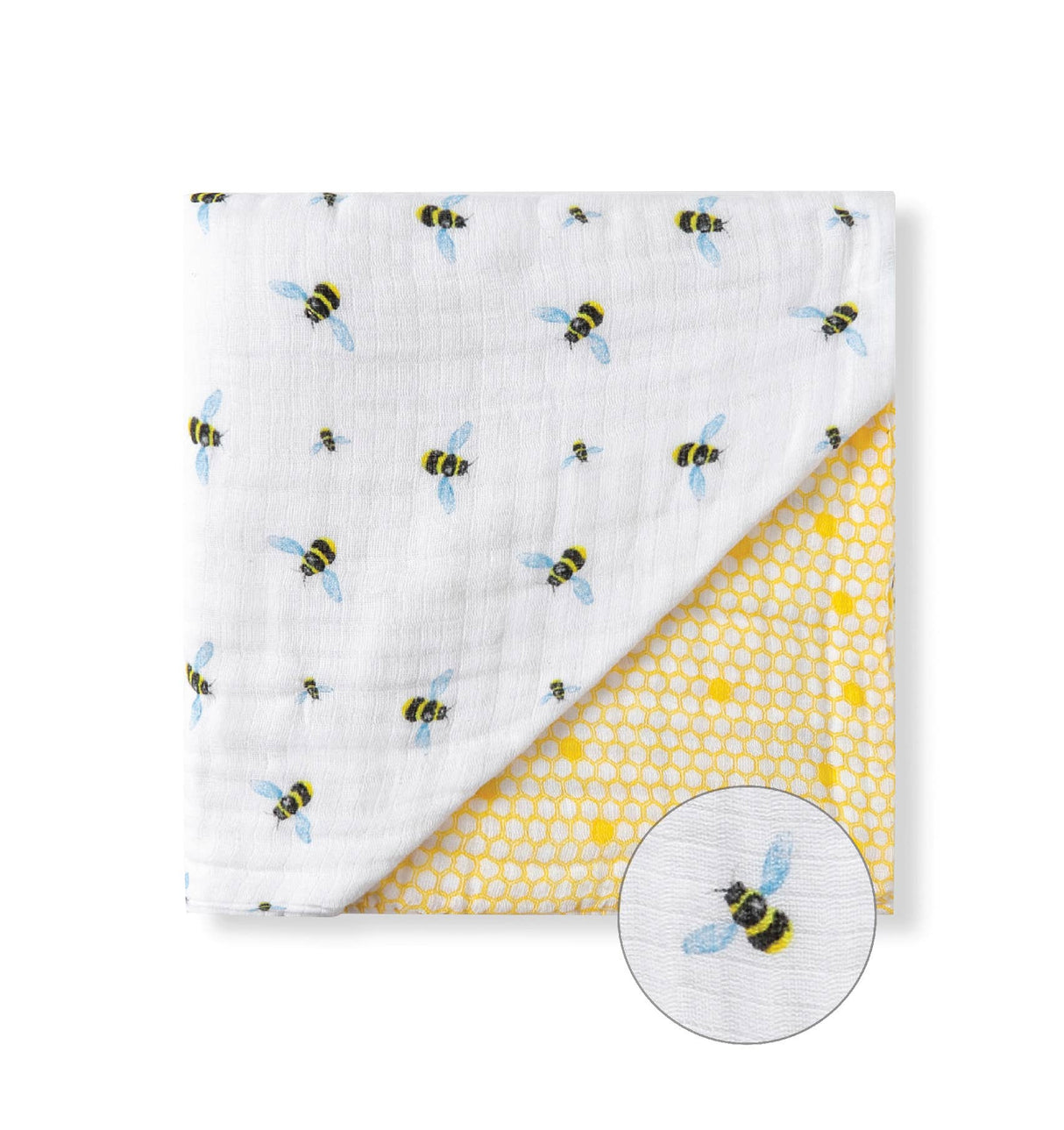 4-Layer All Season Reversible Blanket: Organic Cotton