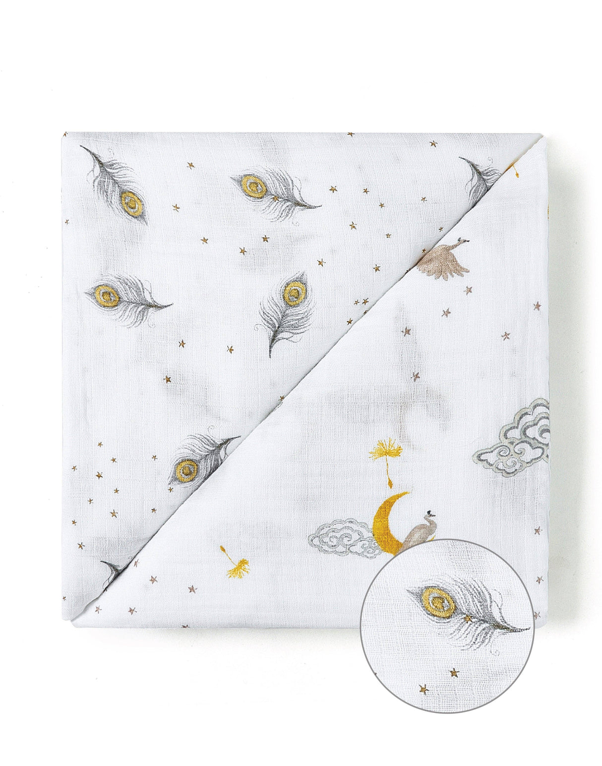 4-Layer All Season Reversible Blanket: Organic Cotton