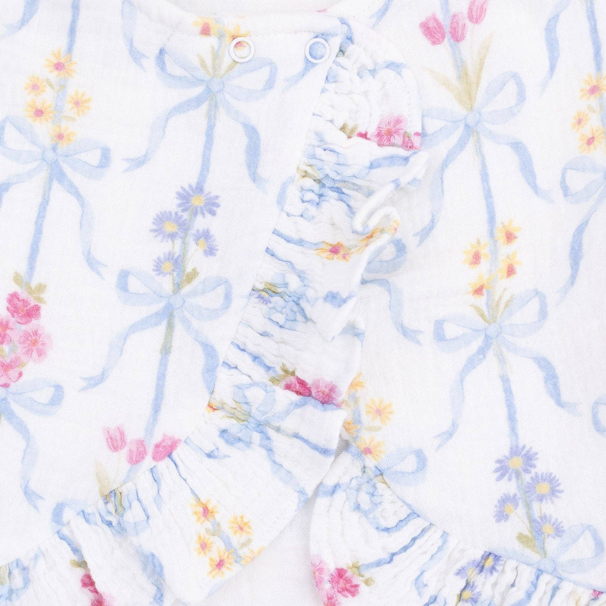 Ribbon Bouquets - Ruffle Back Top and Bloomer