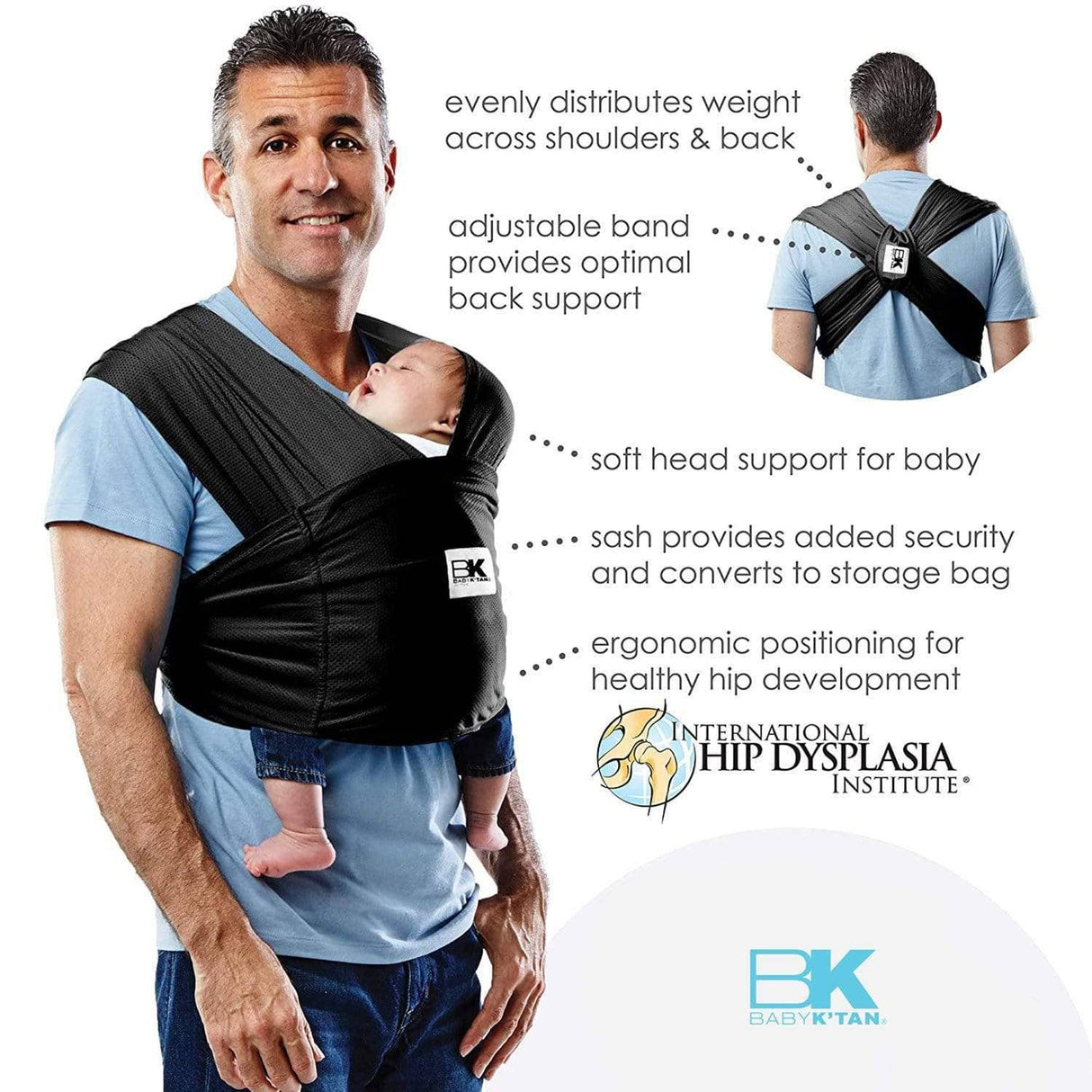 Baby K’tan Organic Baby Carrier - Natural