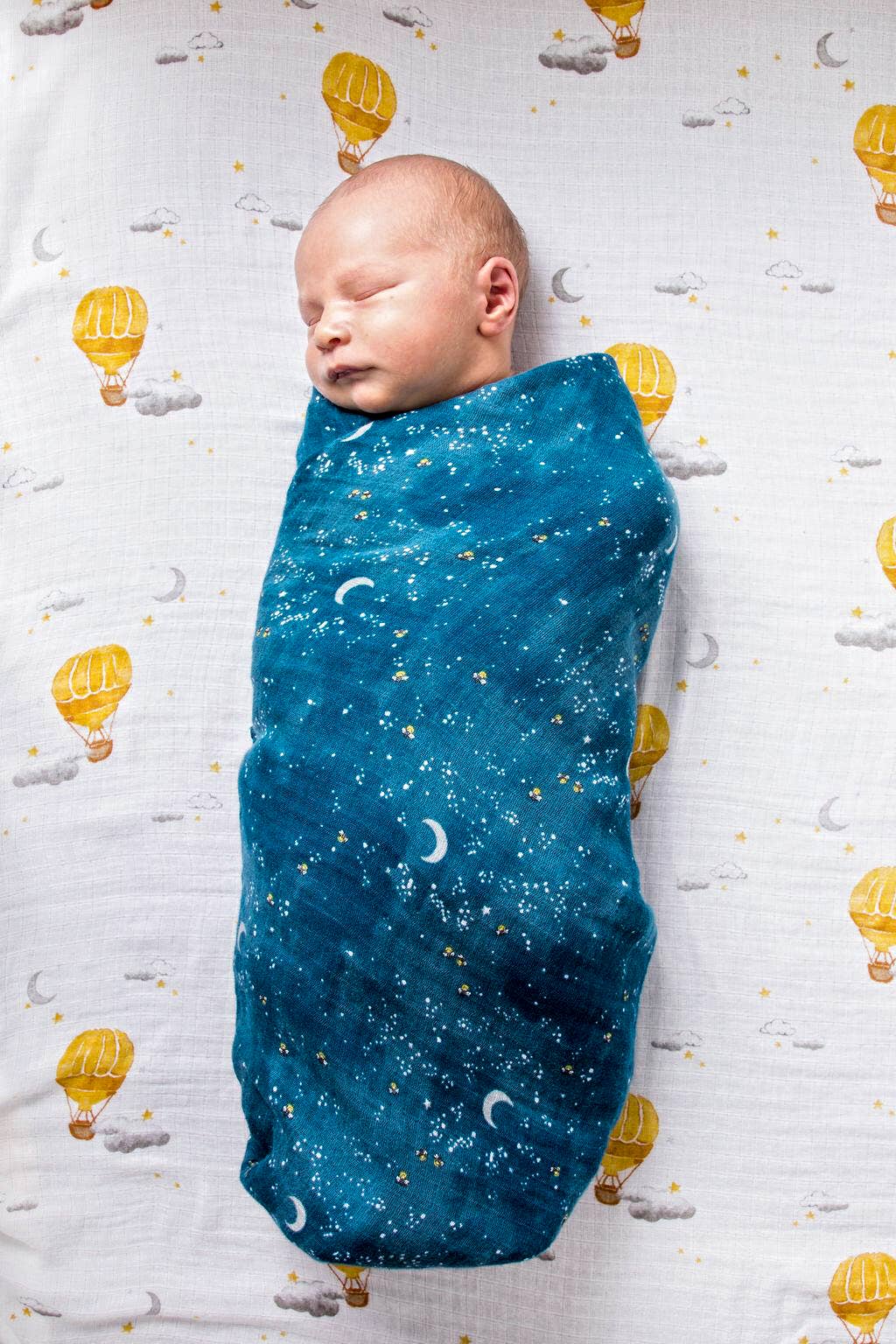 Single Swaddles: GOTS Certified Organic Cotton Muslin