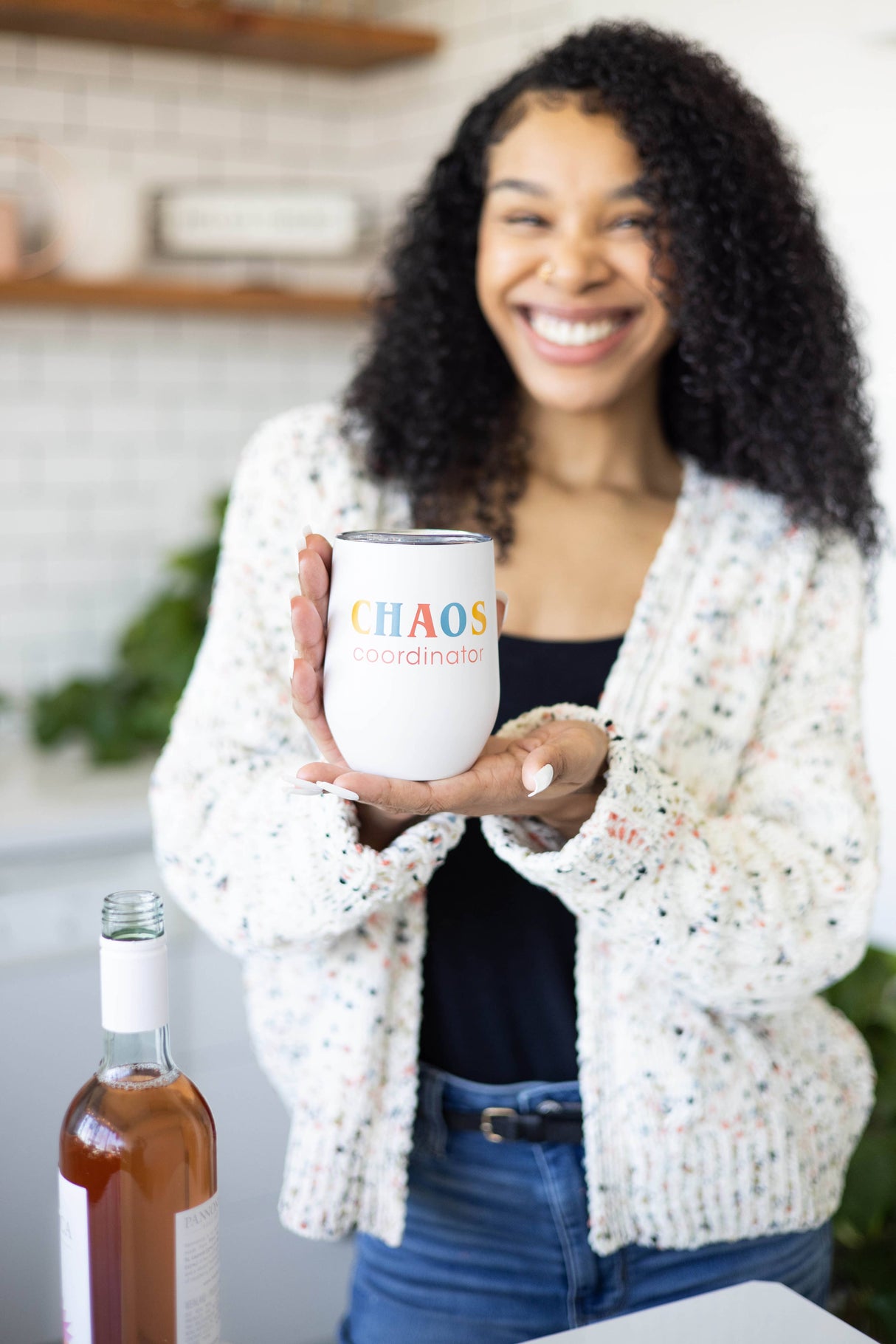Chaos Coordinator Mom Wine Tumbler