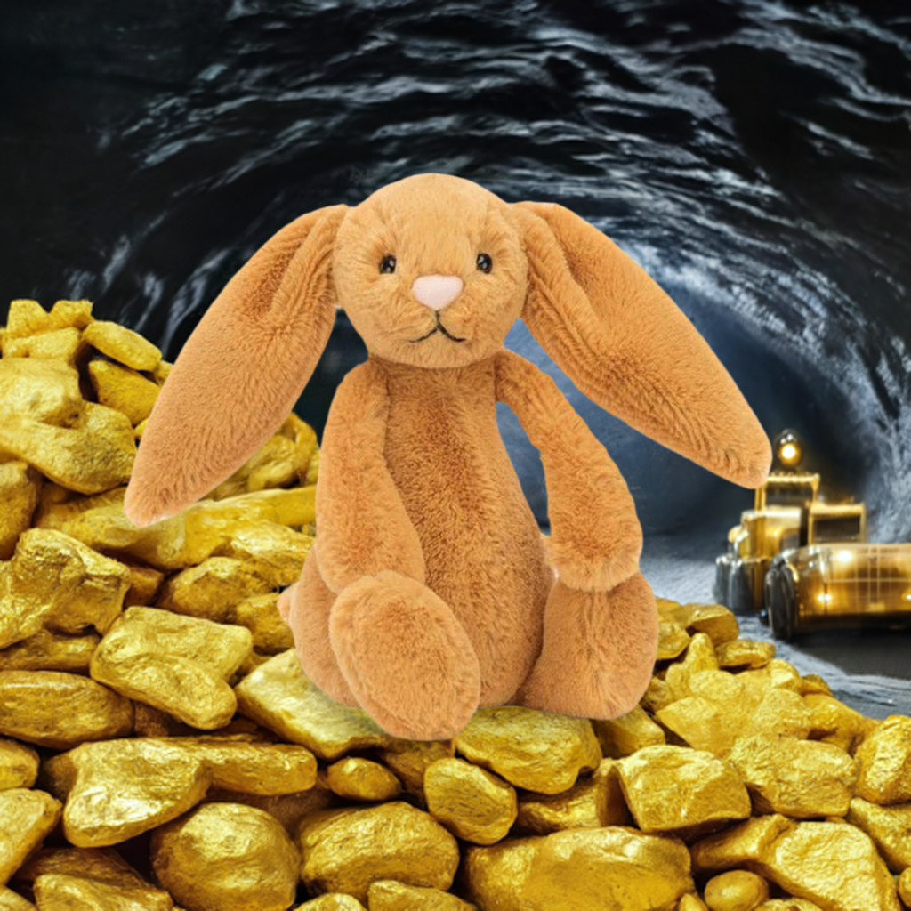 Jellycat Bashful Golden Bunny Medium
