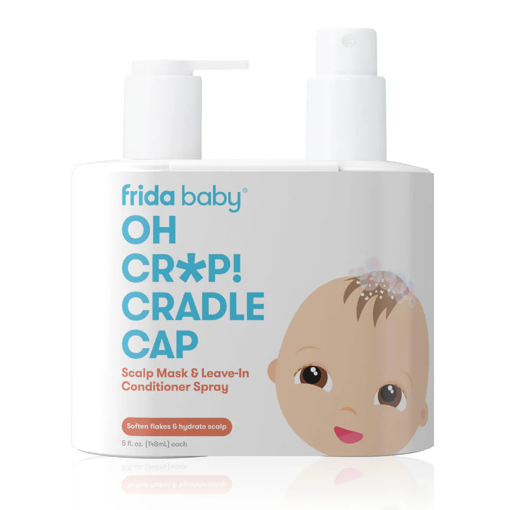 Oh Cr*p! Cradle Cap Flake Fixer Scalp Spray + Scalp Mask Duo