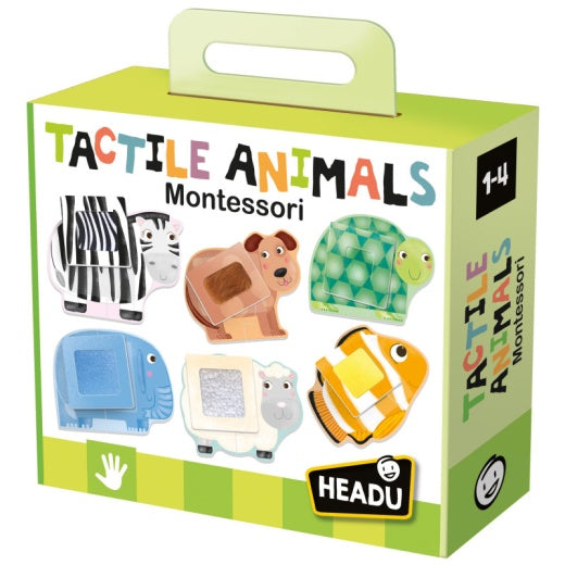 Tactile Animals Montessori - Educational Toy For Toddlers