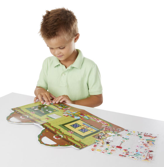 Puffy Stickers - Santa's Workshop - Tadpole