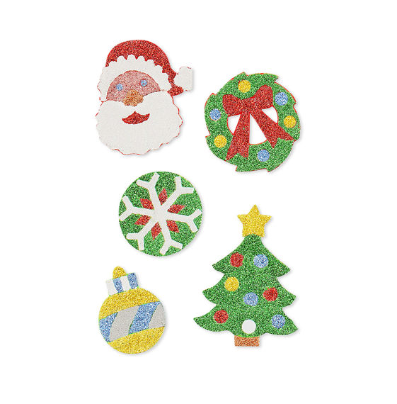 Mess Free Glitter - Christmas Stickers - Tadpole