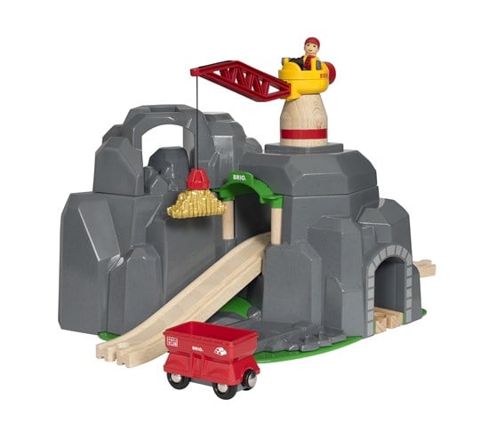 Brio Crane & Mountain Tunnel - Tadpole