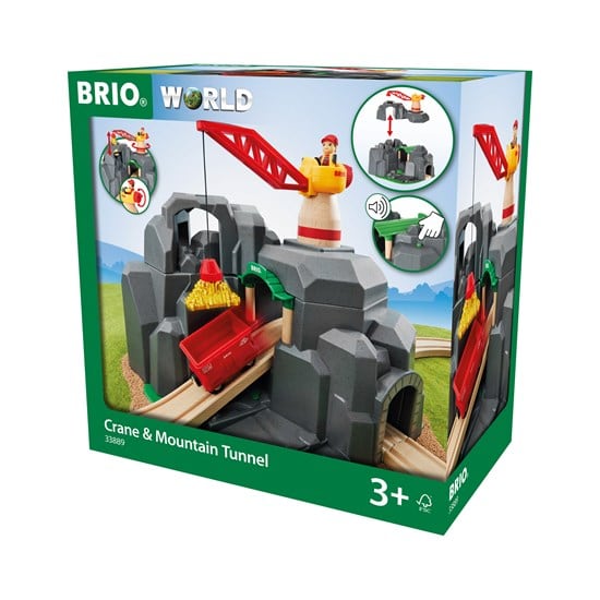 Brio Crane & Mountain Tunnel - Tadpole