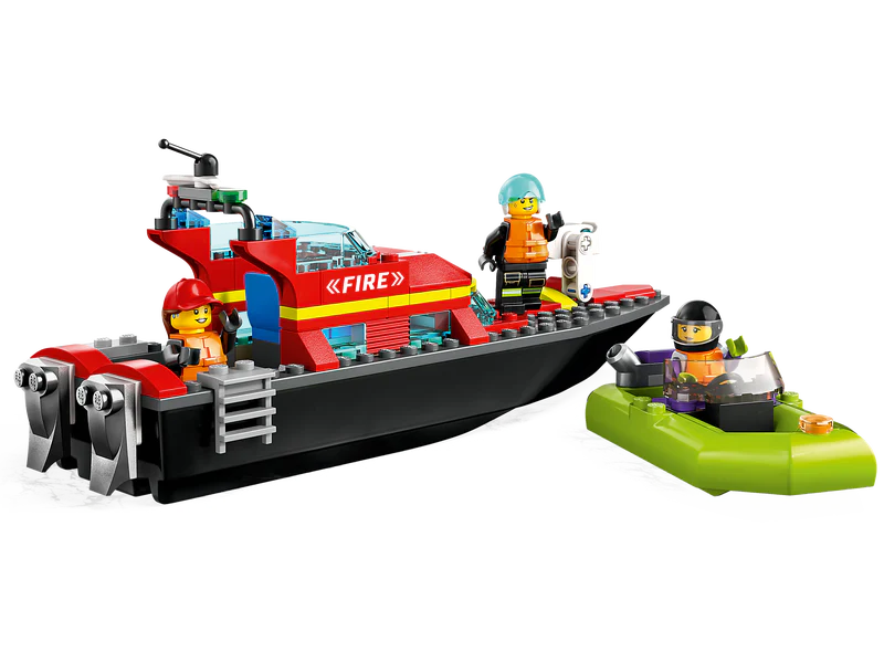 Lego Fire Rescue Boat