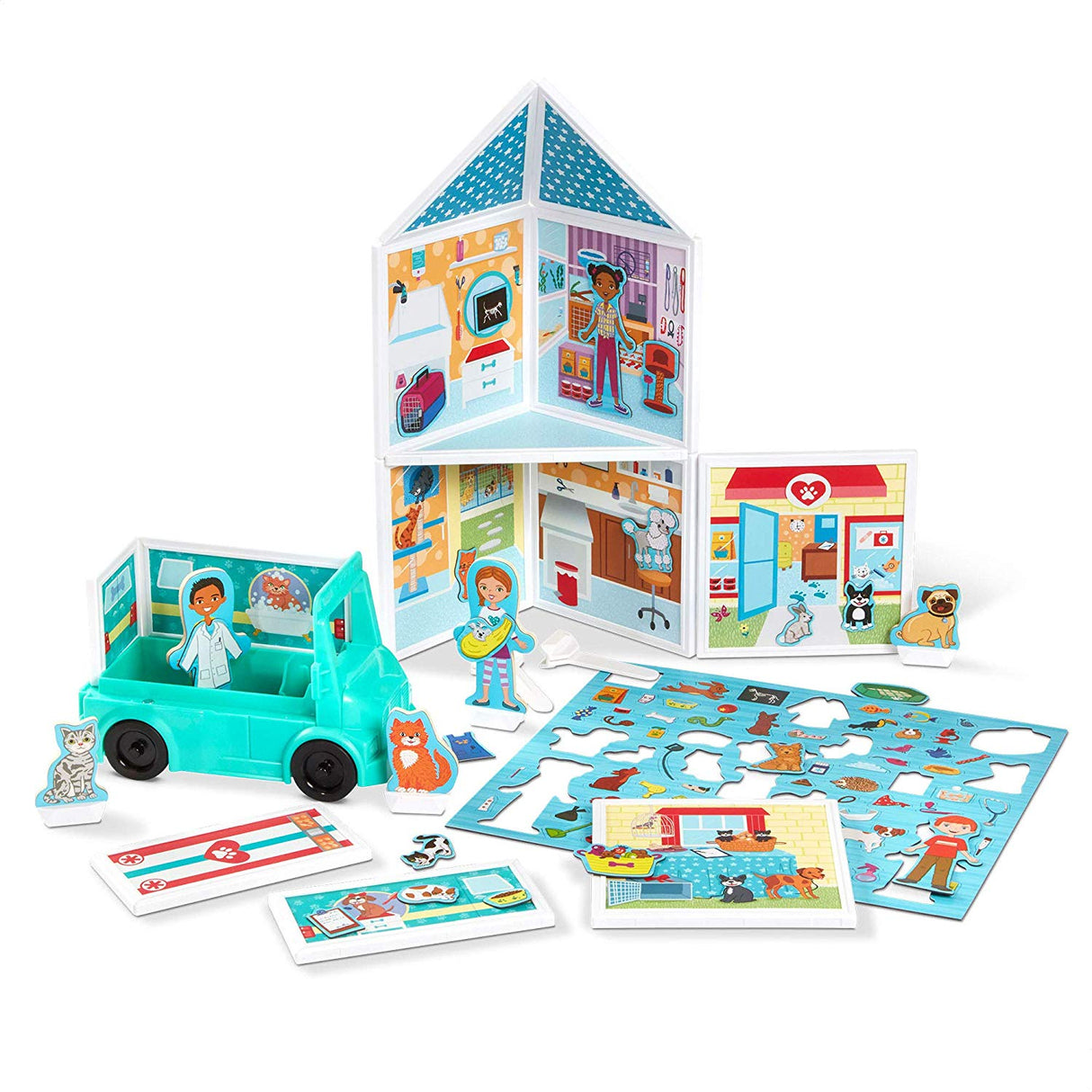 Melissa and Doug Magnetivity - Pet Center - Tadpole