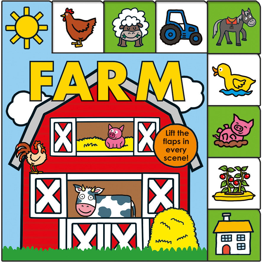 Lift-the-Flap Tab: Farm - Tadpole