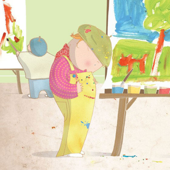 Artsy Babies Wear Paint - Tadpole