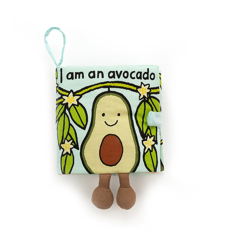 Jellycat I am an Avocado Soft Book - Tadpole