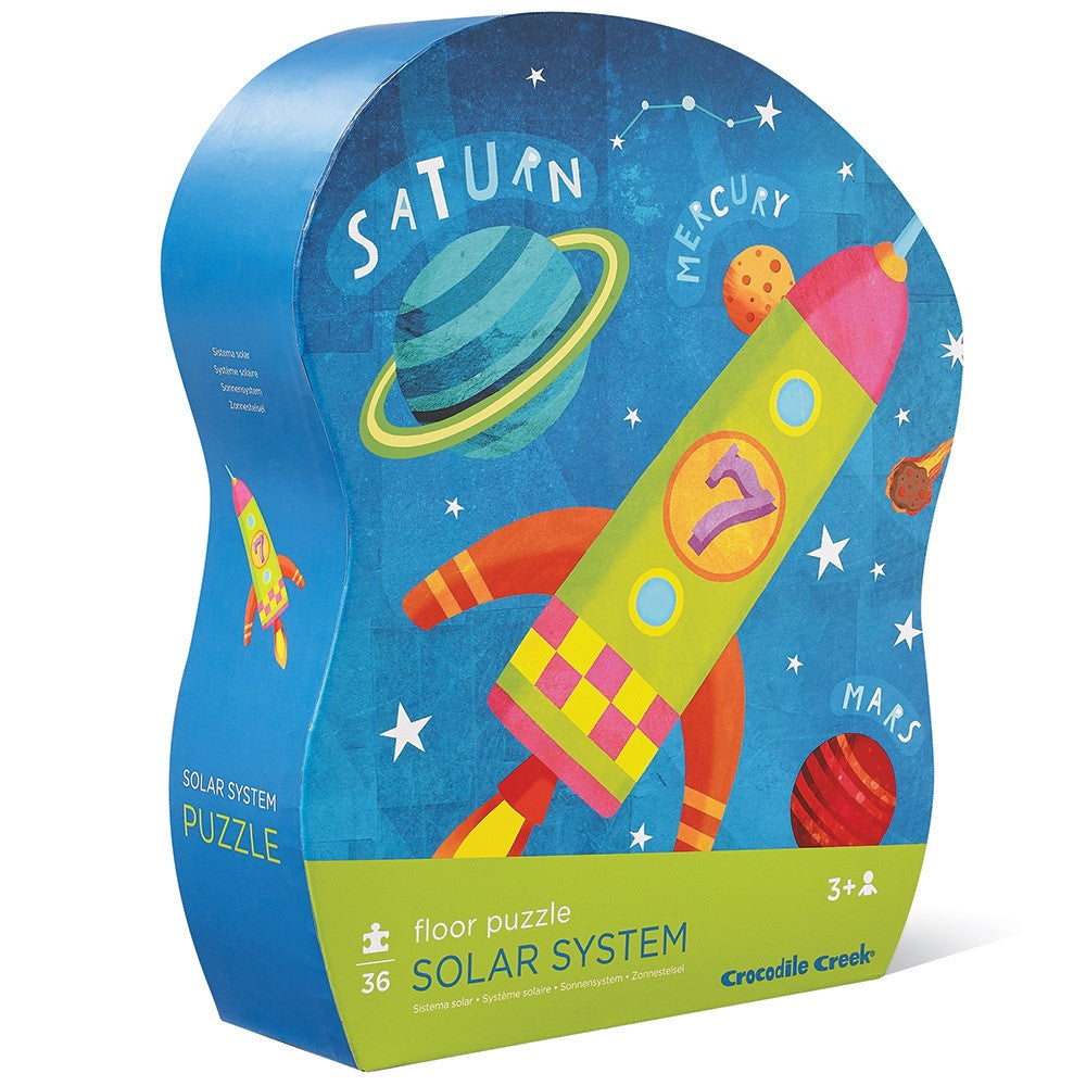 Crocodile Creek Classic Floor Puzzle Solar System - Tadpole