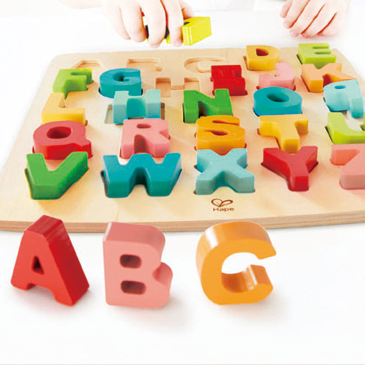 Hape Chunky Alphabet Puzzle - Tadpole