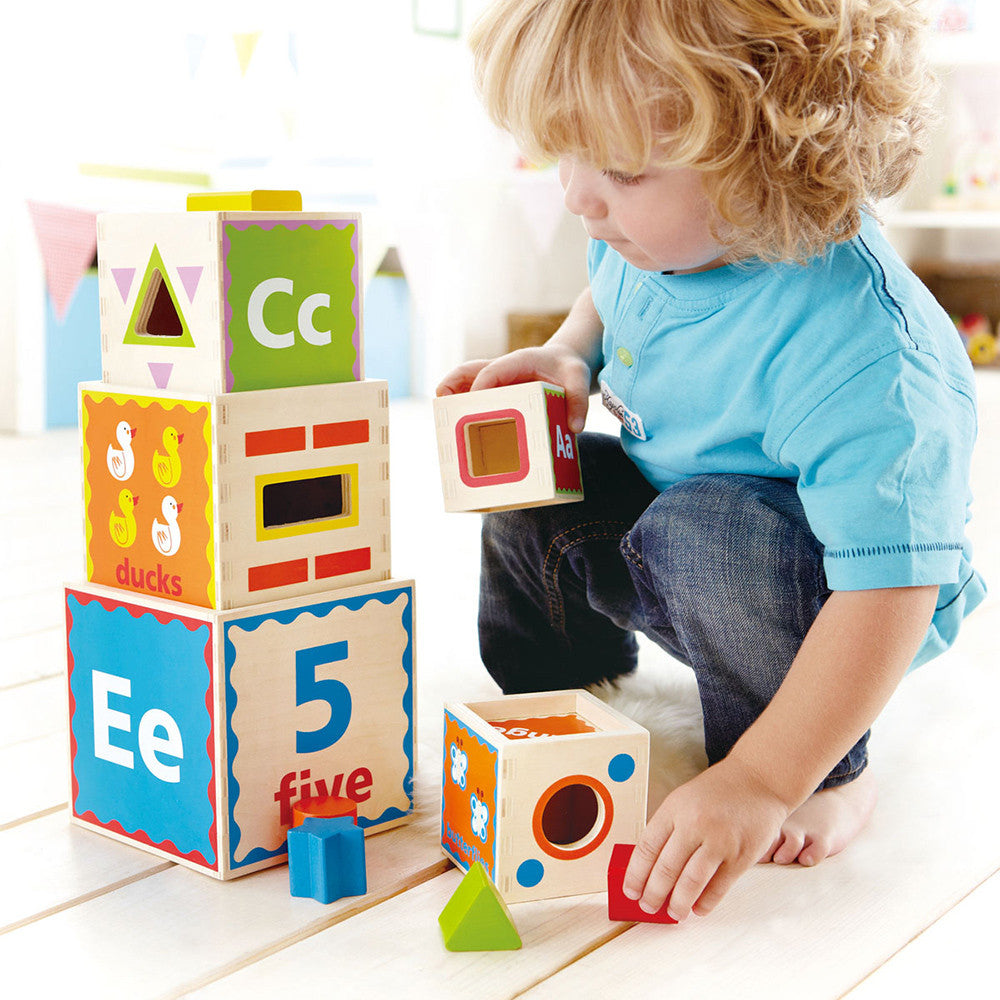 Hape Pyramid of Play - Tadpole