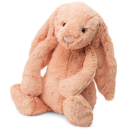 Jellycat Bashful Bunny Peach - Tadpole
