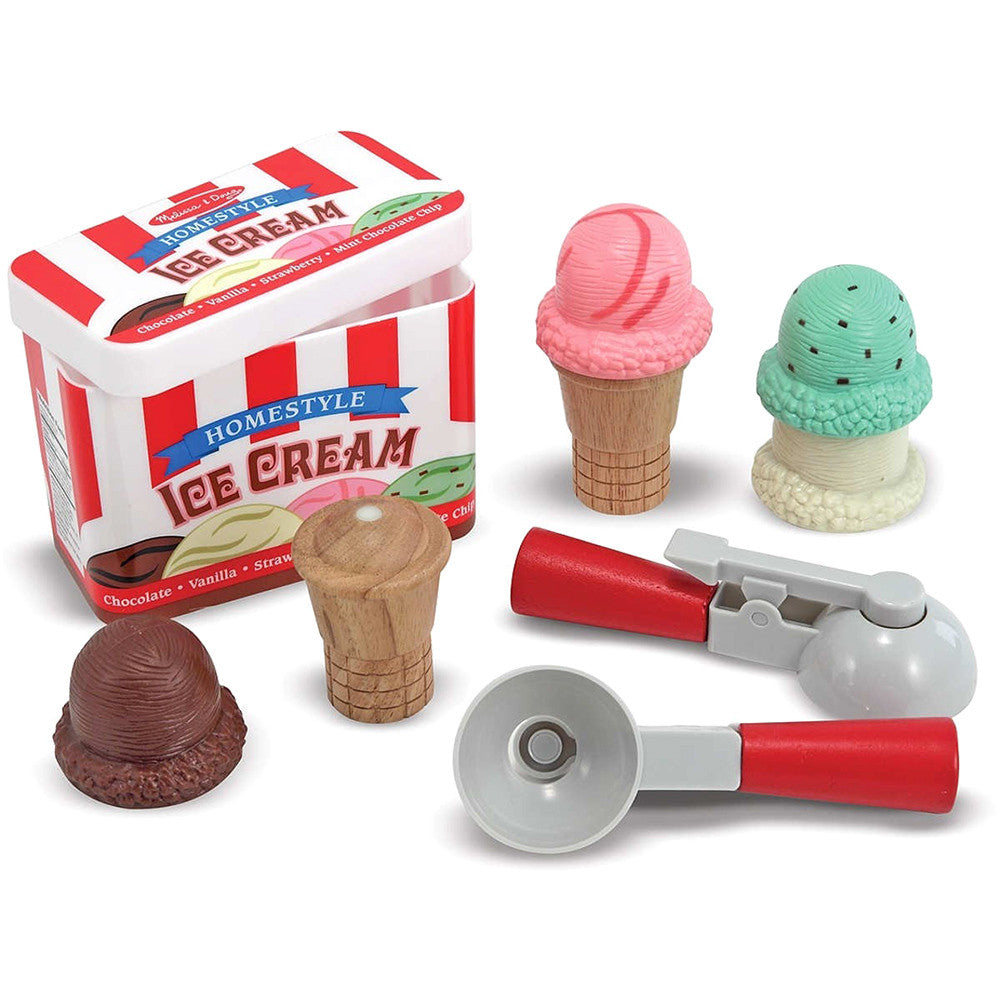 Melissa & Doug Scoot & Stack Ice Cream Set - Tadpole
