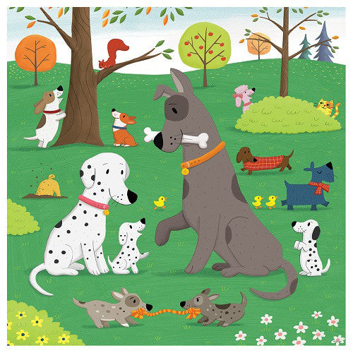 Mudpuppy Jumbo Puzzle Dog Days - Tadpole