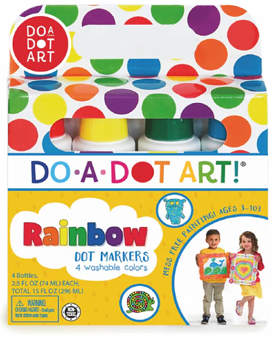 Do-A-Dot Art 4-Pack Rainbow
