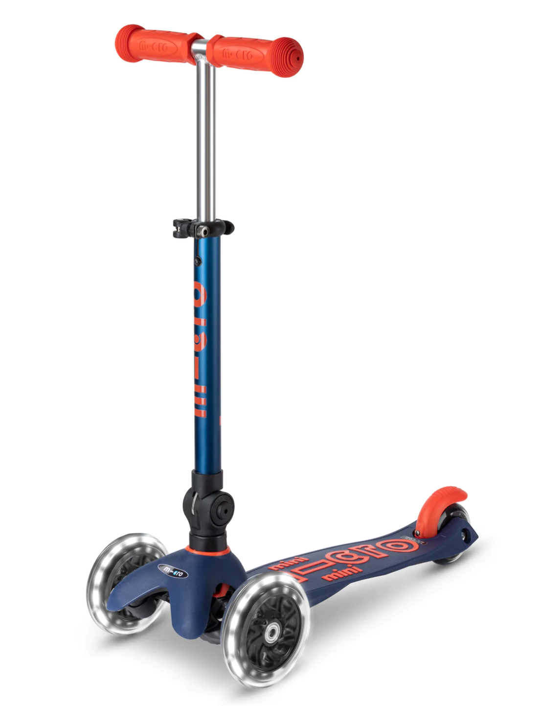 Micro Kickboard Mini Delux LED Foldable Scooter