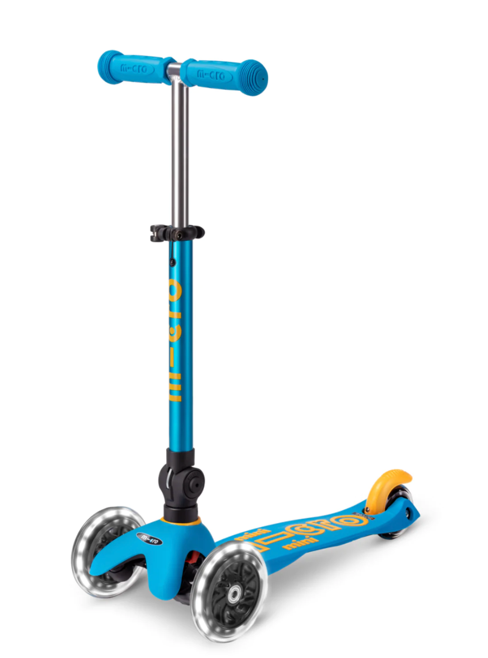 Micro Kickboard Mini Delux LED Foldable Scooter