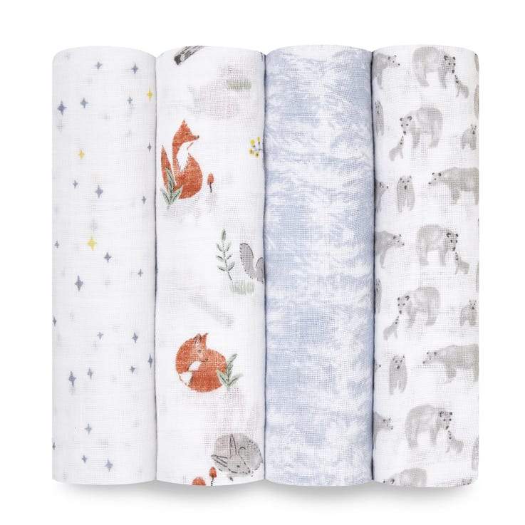 Aden + Anais Swaddle 4 - pack - Tadpole