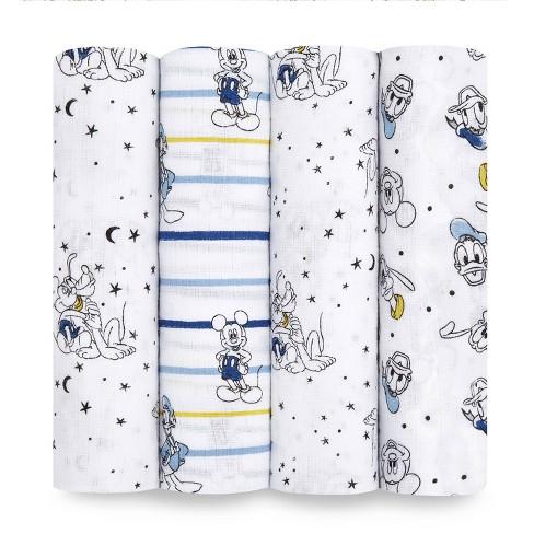 Aden + Anais Swaddle 4pk - Tadpole