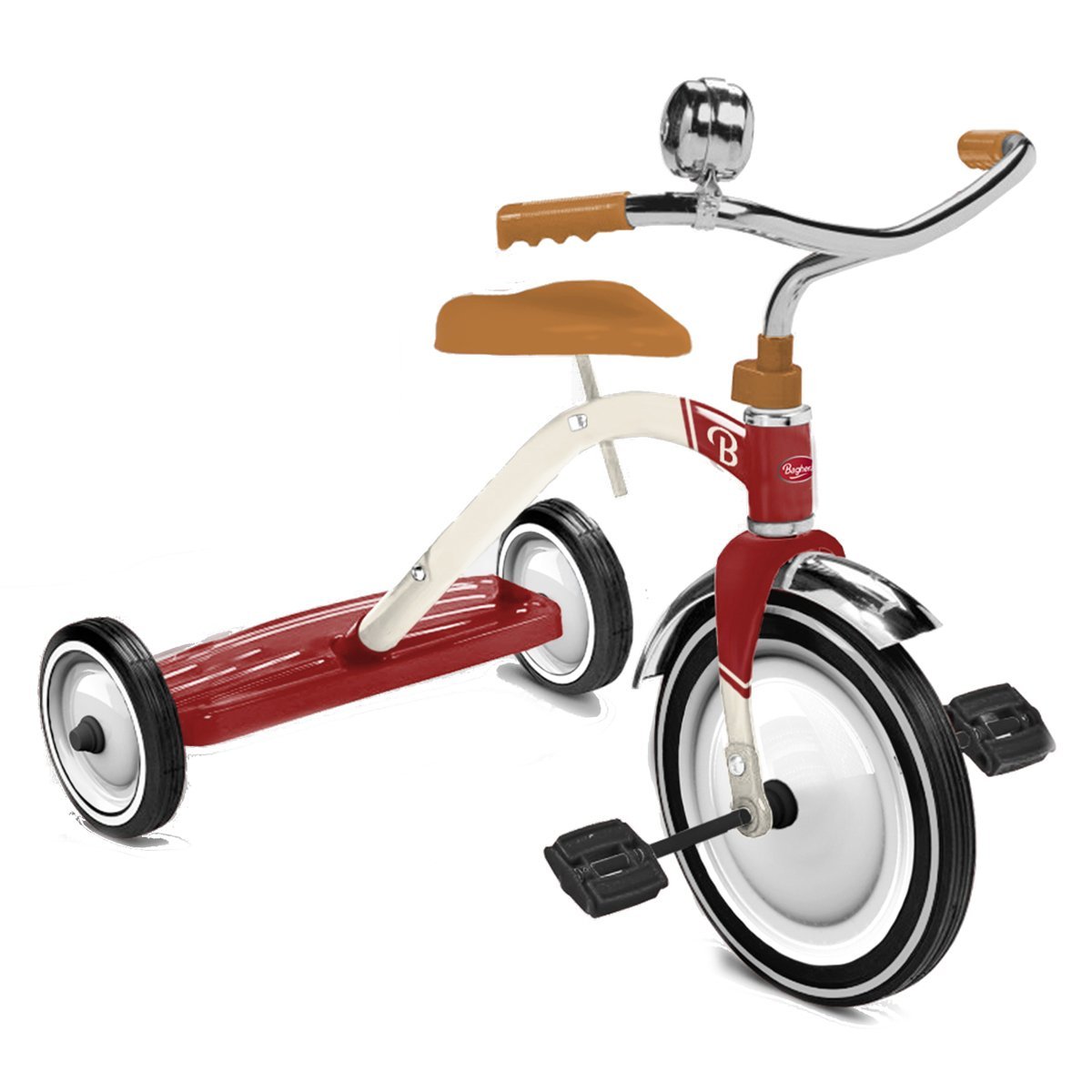 Baghera Ride-On Vintage Red Trike - Tadpole