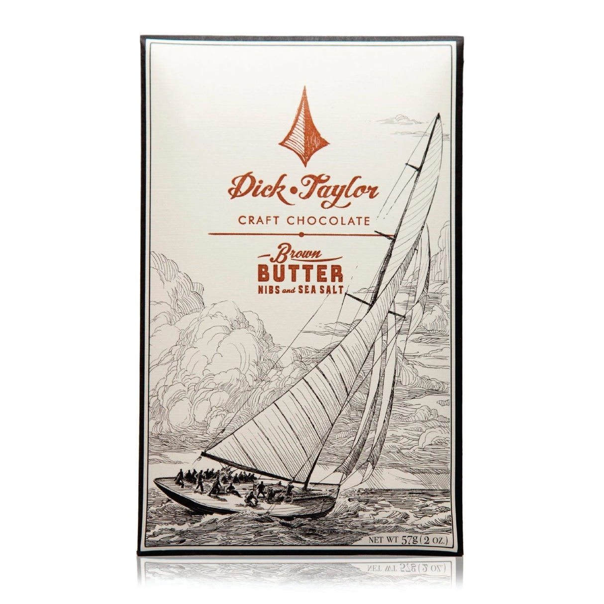 Brown Butter w/ Nibs & Sea Salt 73% Dark Chocolate - Tadpole