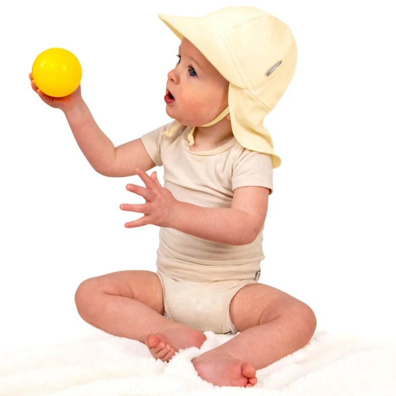 Butter Yellow | Sun Soft Baby Cap - Tadpole