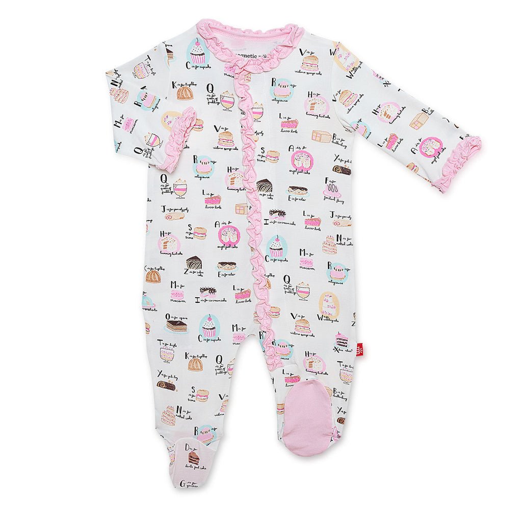 Cake My Day Modal Magnetic Footie - Tadpole