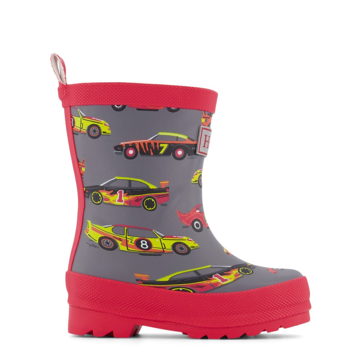 Classic Race Cars Matte Rain Boots - Tadpole