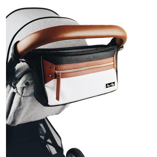 Coffee & Cream Travel Stroller Caddy - Tadpole