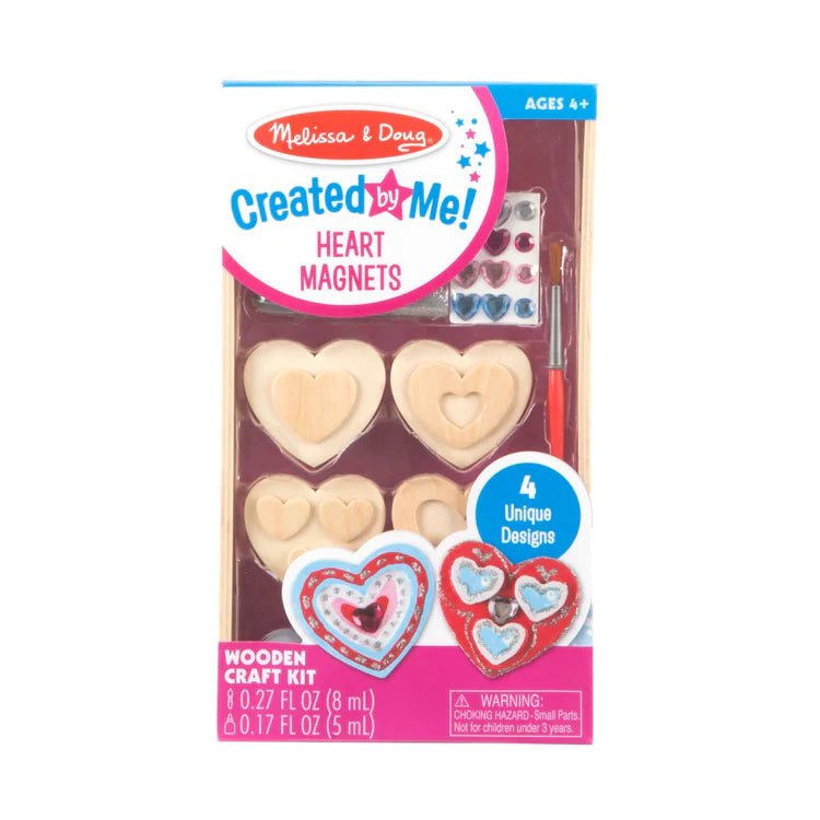 Created by Me! Heart Magnets Wooden Craft Kit - Tadpole