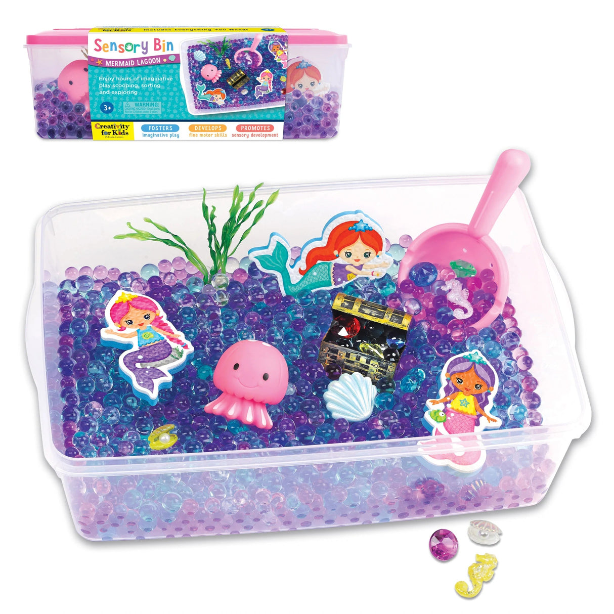 Creativity For Kids Sensory Bin Mermaid Lagoon - Tadpole